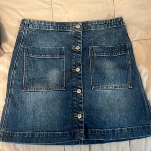 lucky brand denim skirt